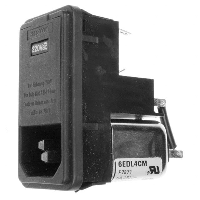 6EDL4CM TE Connectivity Corcom Filters  Moduli di ingresso alimentazione (PEM)